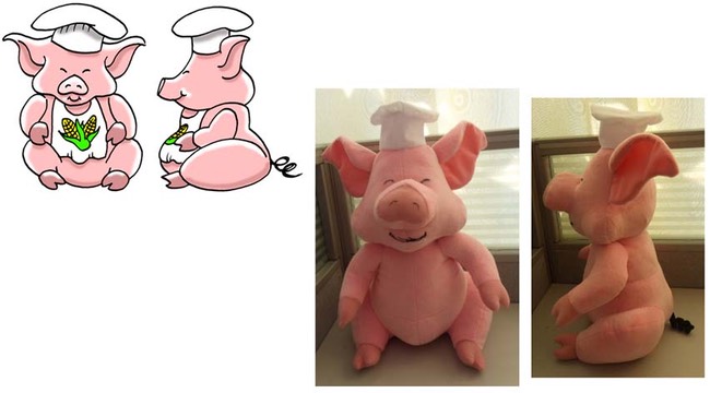 Pig-plush-toy